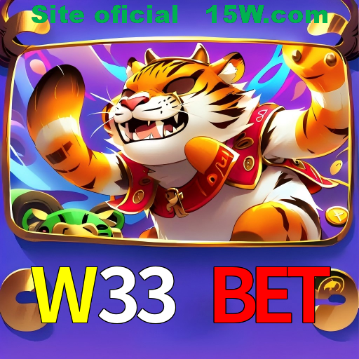 Imagem promocional da W33 Bet mostrando a plataforma e suas vantagens